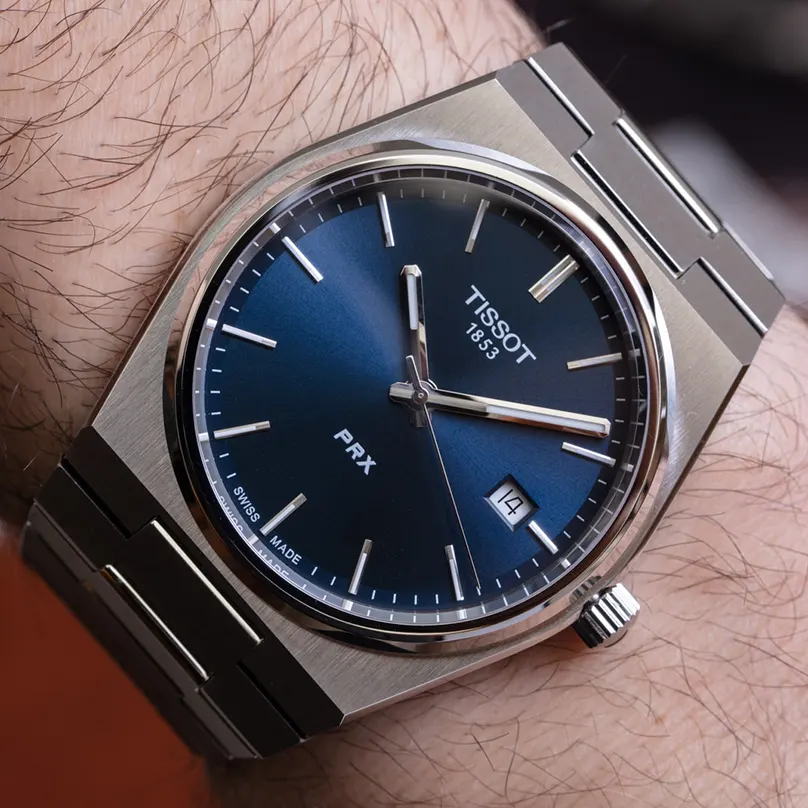 Tissot PRX Swiss Quartz Blue Dial Men's  Watch- T137.410.11.041.00